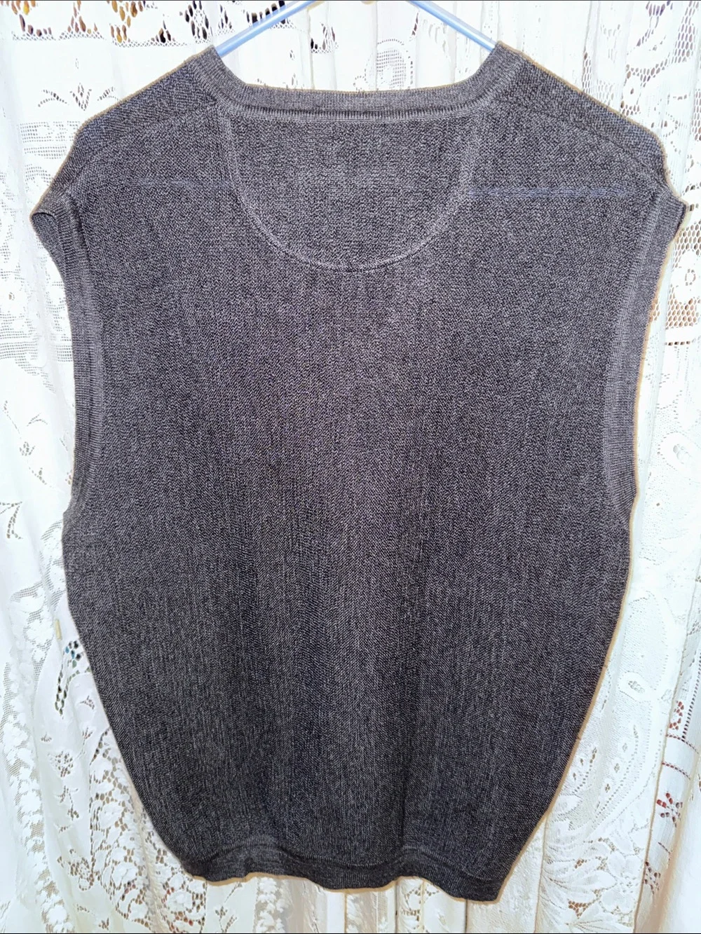 Johnnie Walker alpaca blend vest